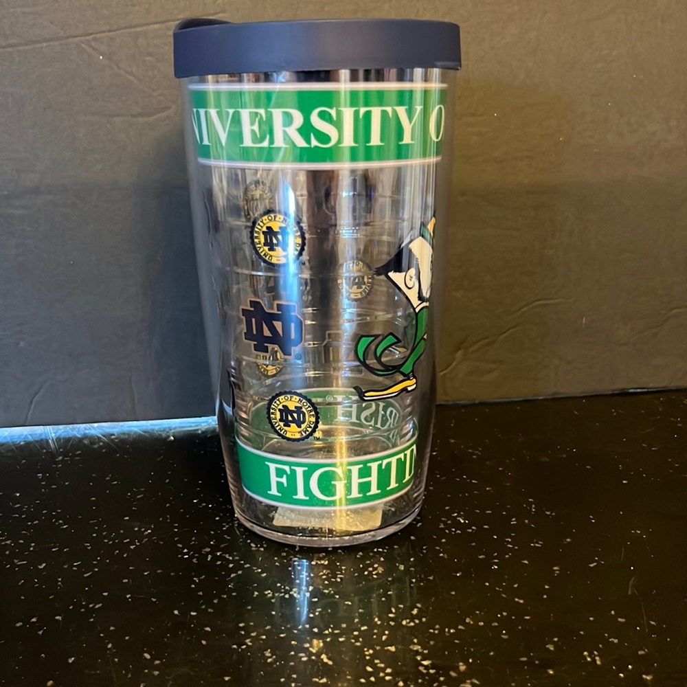 Tervis Notre Dame covered 16 oz cup